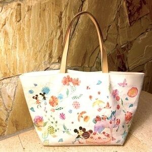 Disney Samantha Thavasa vintage tote purse  - Mickey and Minnie with Unicorn